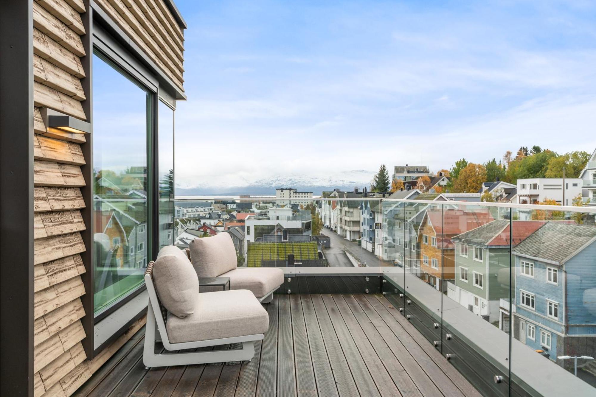 Luxury Apartment Downtown Tromso With 2 Bedrooms And 2 Bathrooms And Parking Eksteriør billede